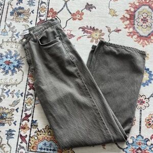 Zara Gray wide leg Jeans